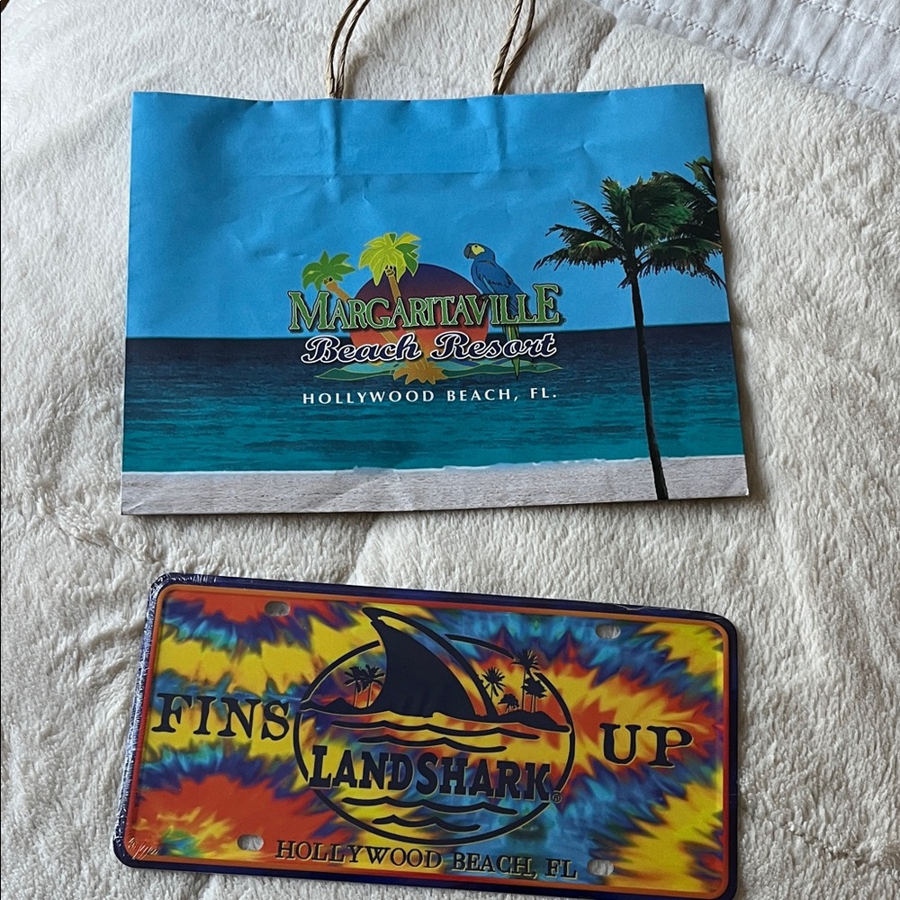 Margaritaville Landshark License Plate/Sign